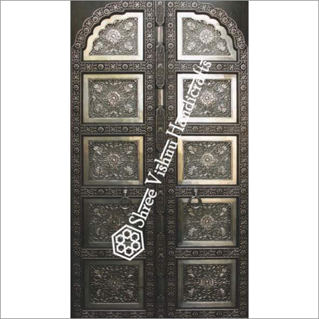 German Silver Metal Temple Doors