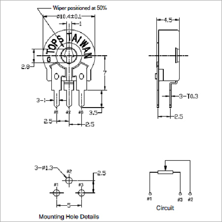 Trimpot Potentiometer