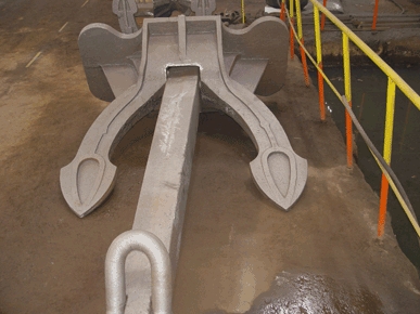 Marine Anchor and Chain