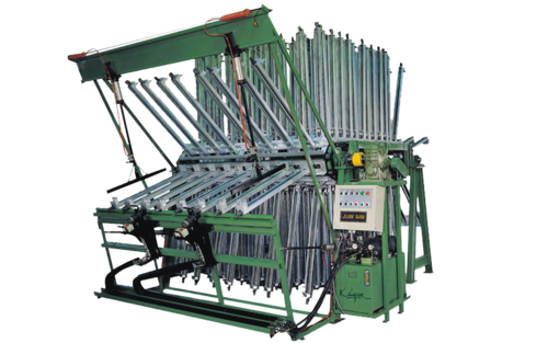 Blue Hydraulic Clamp Carrier.