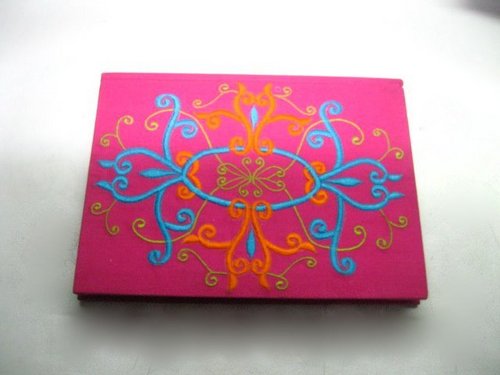 Patch Work Fabric Photo Albums