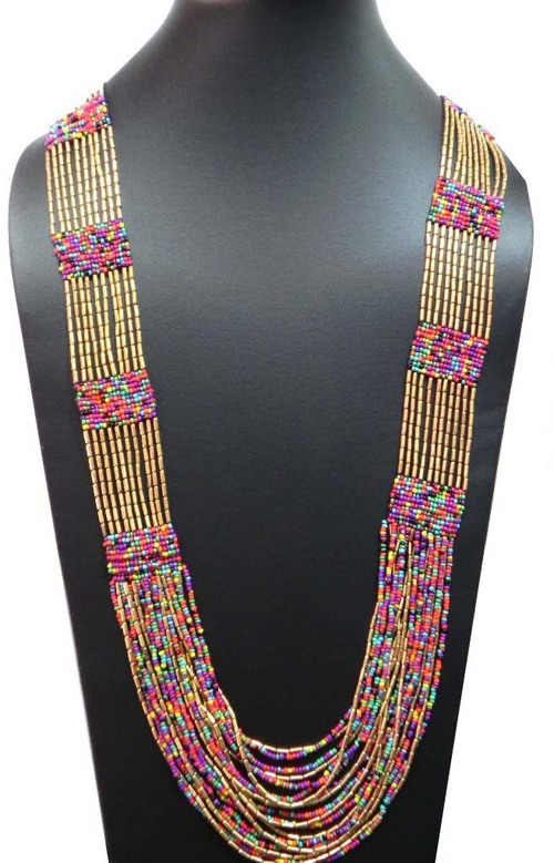 Glass Beads Necklace