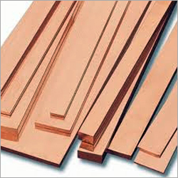 Copper Flat Square Bar