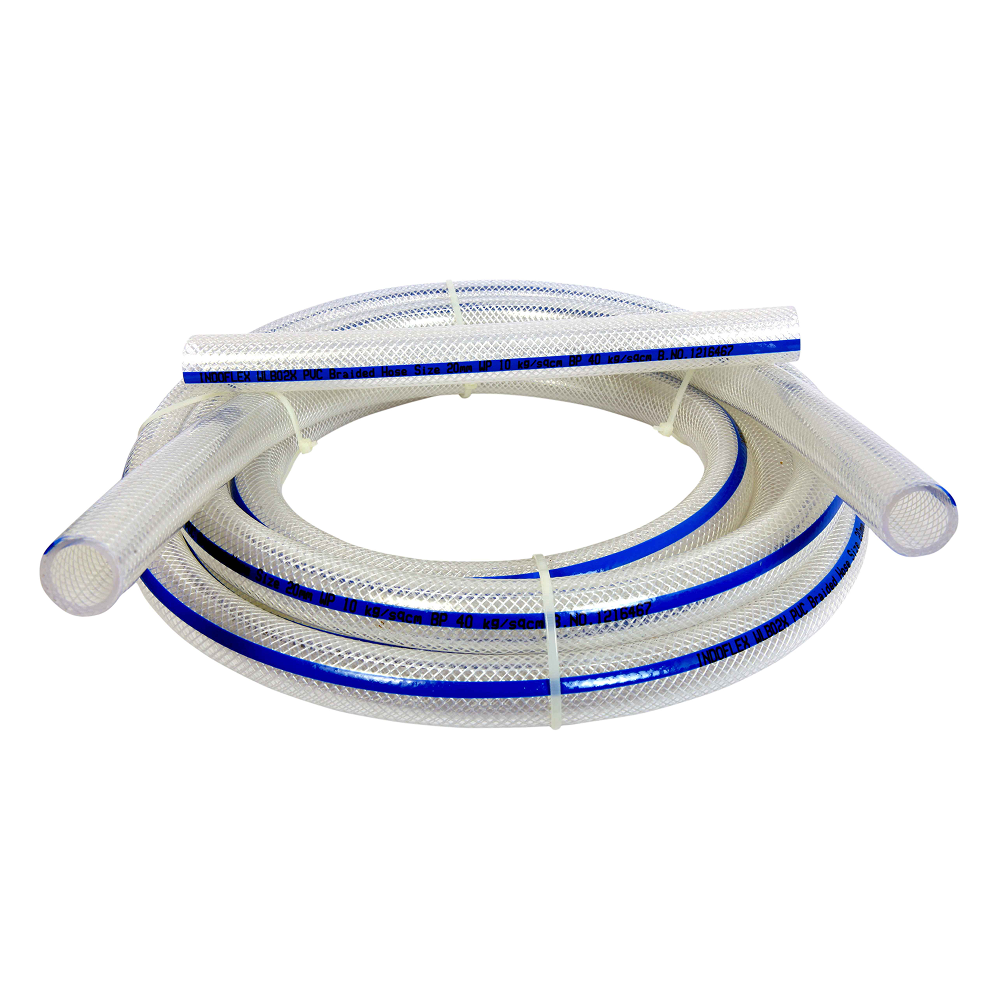 PVC Medium Braided Hose 25mm