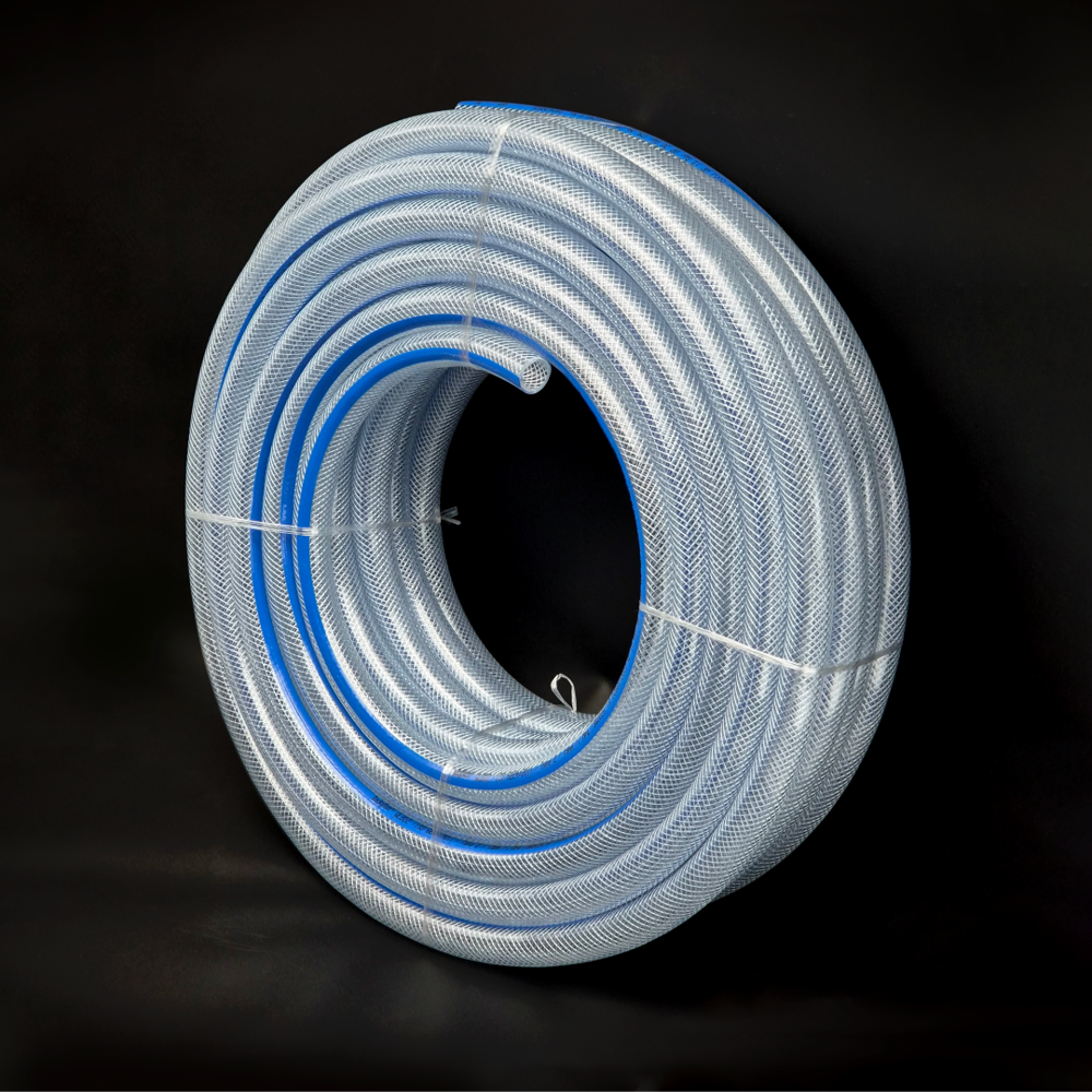 Pvc Nylon Braided Hose - Color: Multi Color