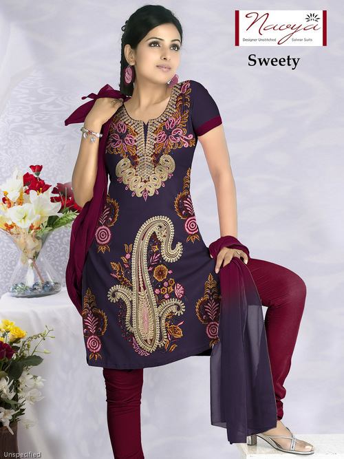 DESIGNER UNSTITCHED PUNJABI SUITS