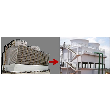 Double Cross Flow Cooling Tower