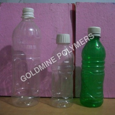 Green And White Plastic Juice Bottle