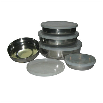 Stainless Steel Lid Bowl