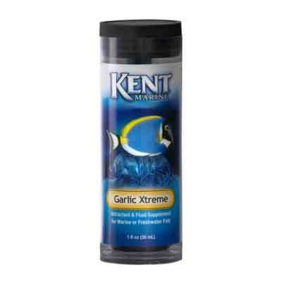 KM Garlic Xtreme 1 oz - Plastic Container, Blue 1.5x3 Inches | Natural Attractant, Nutritional Supplement, No Steroids