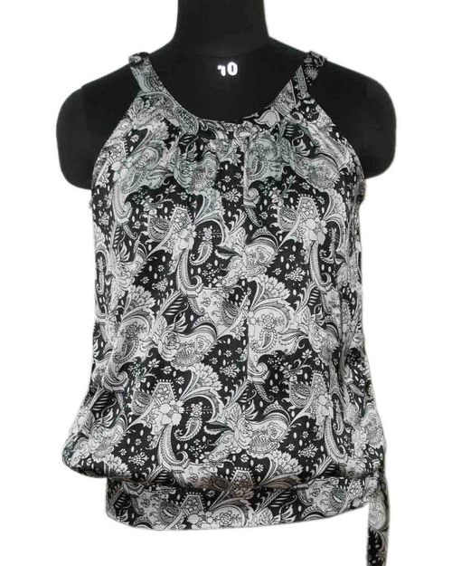 Women Designer Silk Satin Tops