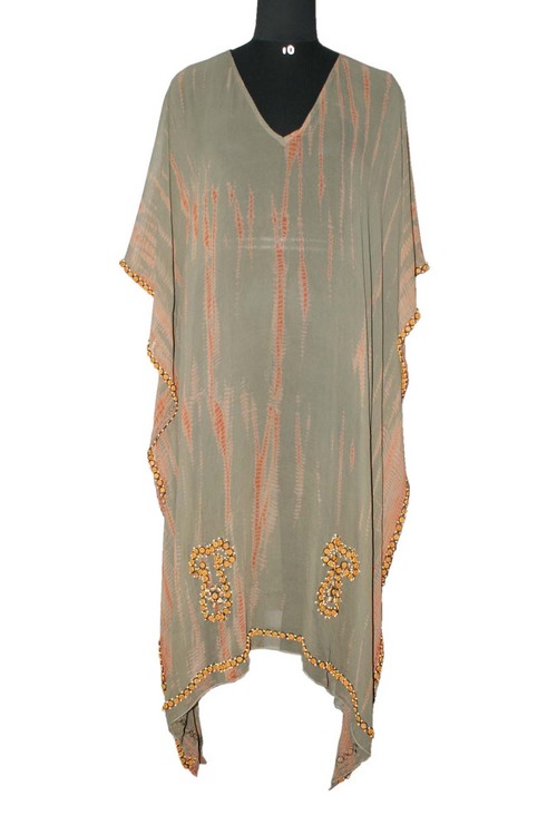 Women Tie Dyed Kaftan