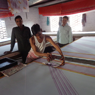 Sanganeri Block Printing Work