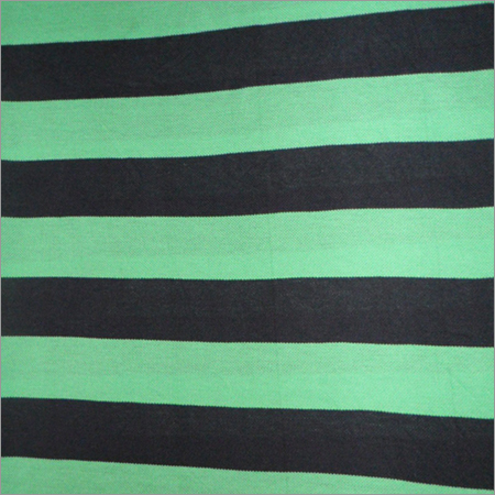Cotton Pique Striped Fabric