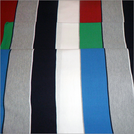 Light In Weight Polyester Feeder Stripe Fabric