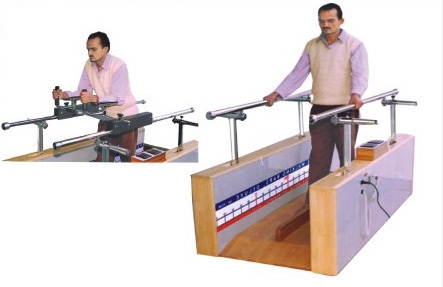 PARALLEL WALKING BAR DELUXE (with Glider & height 