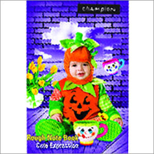 Rough Note Book - Soft Cover, 18cm x 25cm, Purple | Customizable, Durable Paper, Fine Cutting, Smooth Texture, Pages 124-700