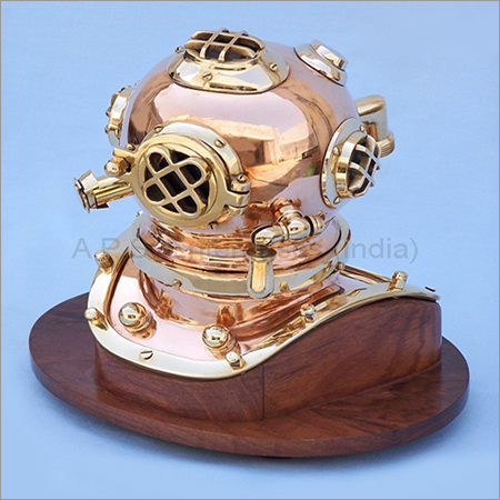 6 Inch Copper Diving Helmet