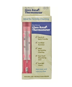 MERCURY-FREE GLASS BASAL THERMOMETER