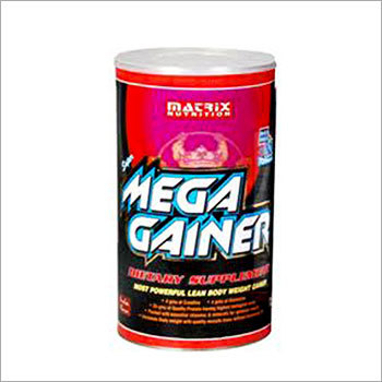 Matrix Nutrition Super Mega Gainer - 2.5kg Cylinder, Red | Healthy Weight Gain Supplement for Muscle Growth, Mix with Milk or Water