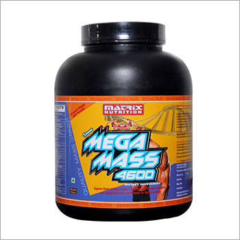 Matrix Nutrition Mega Mass 4600 - 5 KG | 21g Protein/Scoop, Glutamine 60mcg, Chocolate Flavor, Energy Boost, Lean Muscle Growth, Fast Recovery