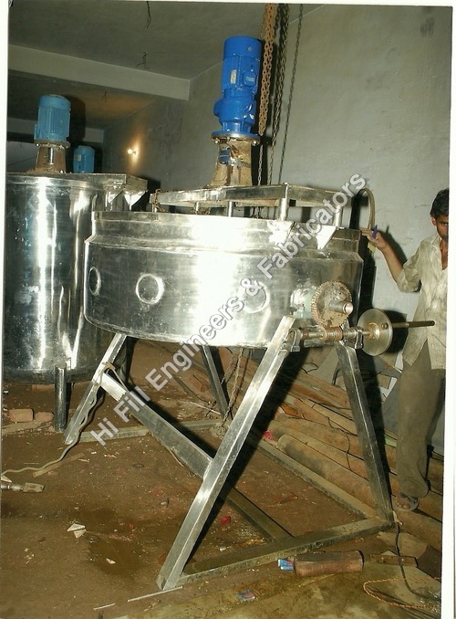 Stainless Steel Steam Jacketed Tank