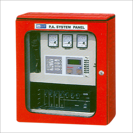 Microprocessor Based Panel With P A System
