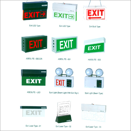 Exit Emergency Light