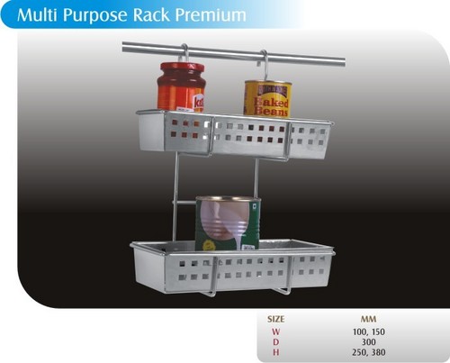 Stainless Steel Multi Purpose Rack Premium