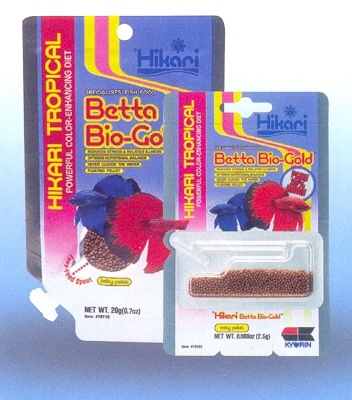 Hikari Betta Bio Gold 20 Gm - Floating Pellet, Red Color | High Protein, Enhanced Color, Stress Reduction, Aging Support