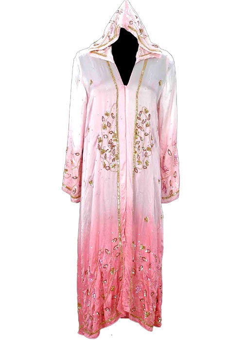 Ladies Hooded Long Kaftan Dress