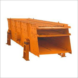 Yellow Double Deck Vibrating Screen