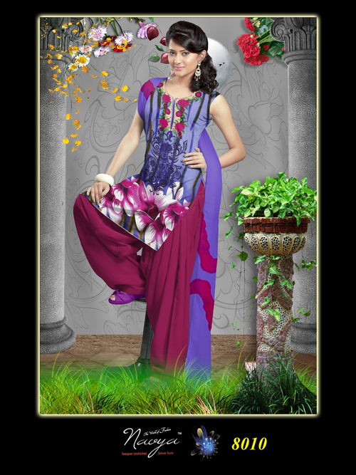 DESIGNER UNSTITCHED PUNJABI SUITS
