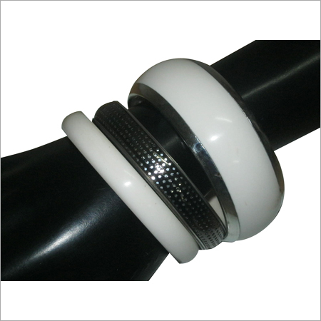 White Black Bangle Set