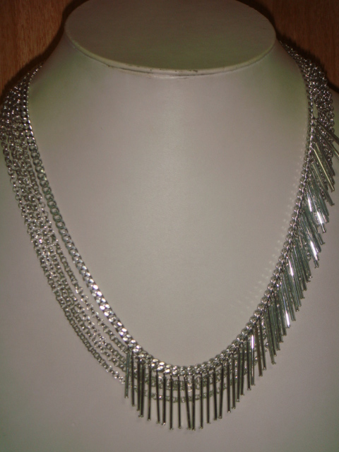 Silver Plated Chain Necklace