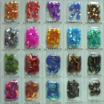 Gradient Multi Colored Sequins