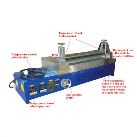 Dual Rollers Hot Melt Glue Machine