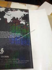HOLOGRAPHIC TRANSPARENT FILM FOR DOCUMENT PROTECTION