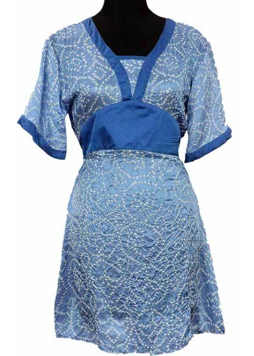 Half Sleeve Kaftan Dress For Ladies