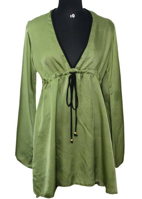 V Neck Kaftan Dress For Ladies