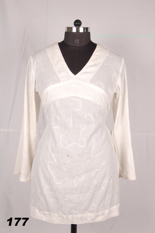 Ladies Plain Cotton Kurti