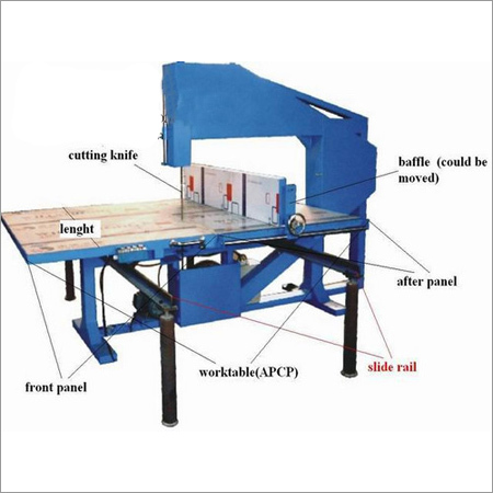 Three Wheel Vertical Cutting Machine