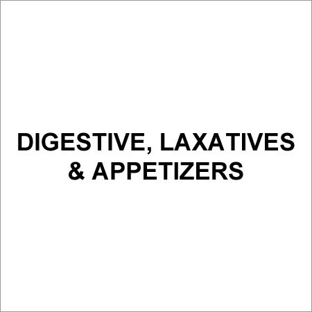 Digestive Laxatives And Appetizers