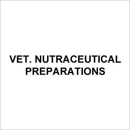 Vet. Nutraceutical Preparations