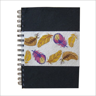 Hand Embroidered Diaries