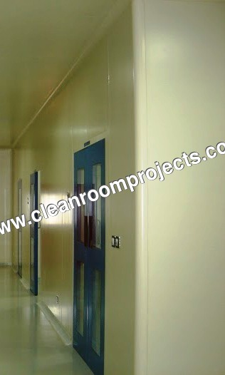 Clean Room Panels Application: Construction Industry