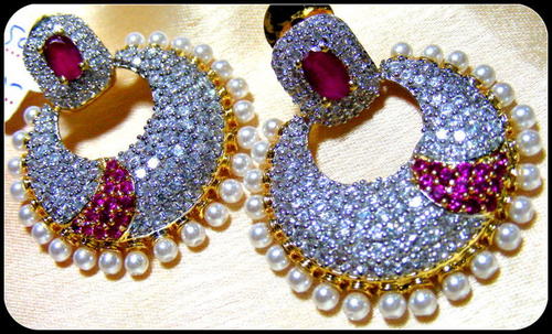 pearl bead earring