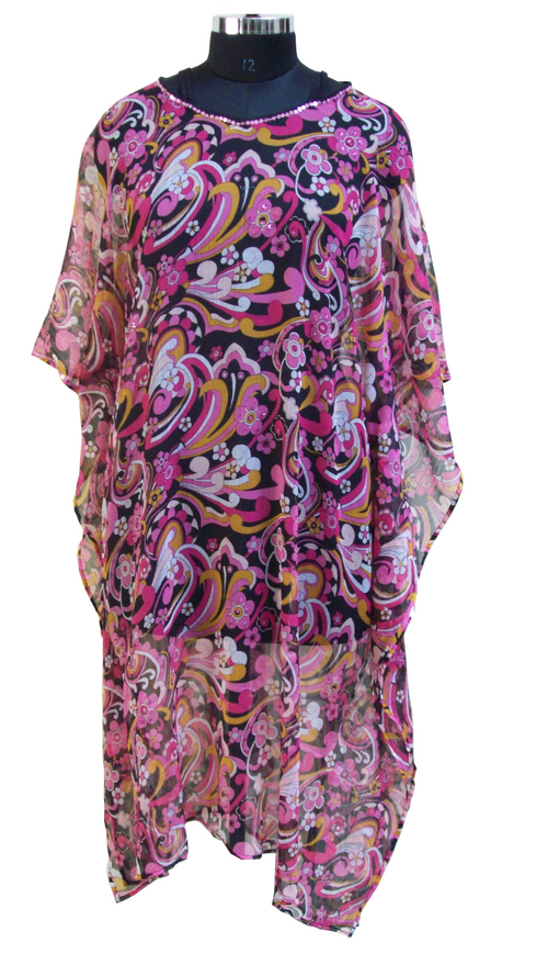 Ladies Fancy Long Kaftan Dress