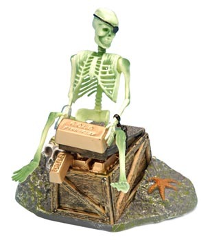 PENN PLAX ACTION AIR SKELETON ON CHEST