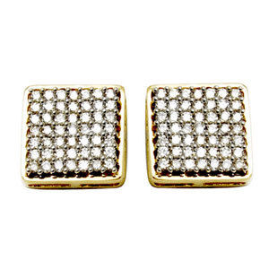 Big Square Earrings Design For Women, Square Design Dangle Earrings, Multiple Diamonds Studded Earri Gender: Women'S